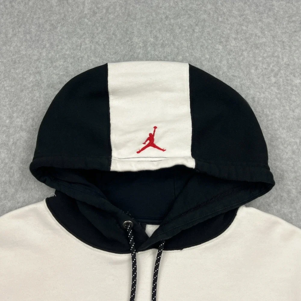 Nike Air Jordan Hoodie Men's XL White Legacy AJ11 XI Retro Sweatshirt CU1508-100